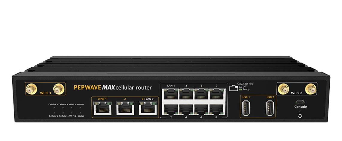 Peplink Pepwave MAX HD2 MBX 2x 5G Cellular Router