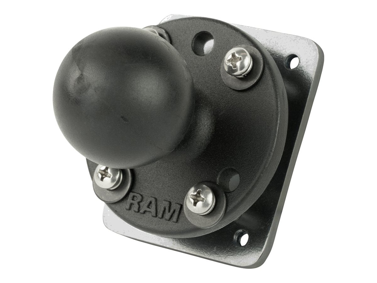 RAM Drill-Down - ball base for holder - dashboard, with backing plate, C size