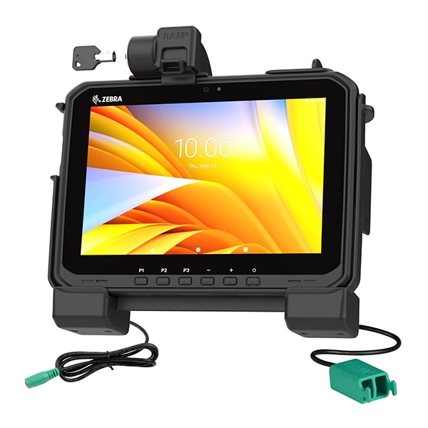 RAM Mounts Power with Dual USB Lock Docking Station for ET60 and ET65 Tablet