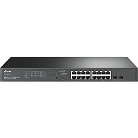 TP-Link TL-SG2218P - JetStream&trade; 18-Port Gigabit Smart Switch with 16-Port PoE+