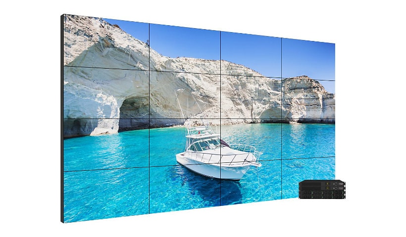 Planar Clarity Matrix G3 Complete LX55M-L 4x4 LED-backlit LCD video wall - 8K - TAA Compliant