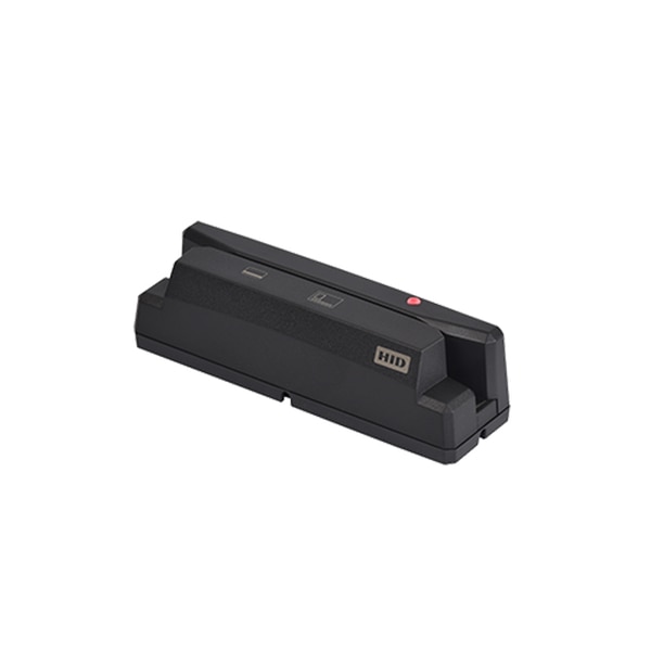 HID USB OCR Swipe Reader with Three-Track Magnetic Stripe Reader