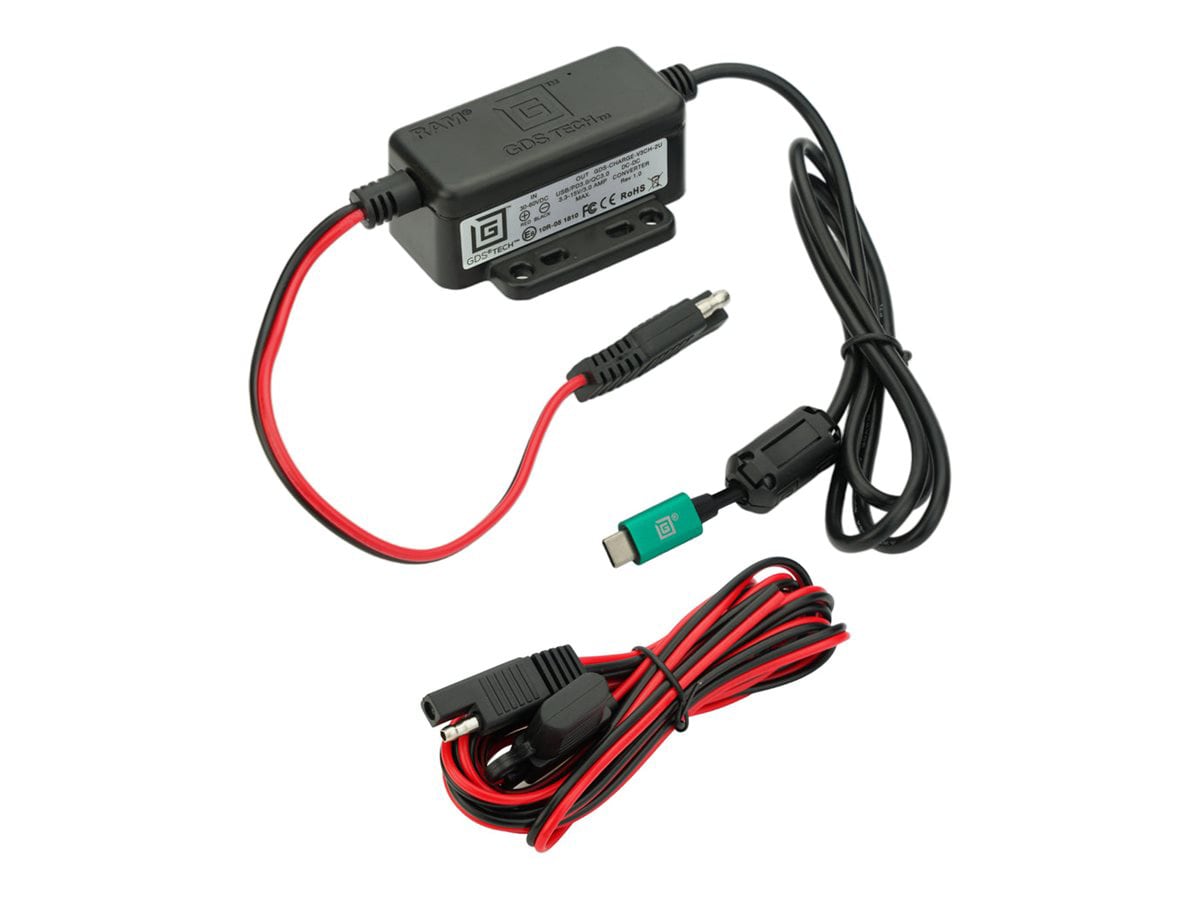 RAM GDS convertisseur/chargeur d'alimentation - 24 pin USB-C