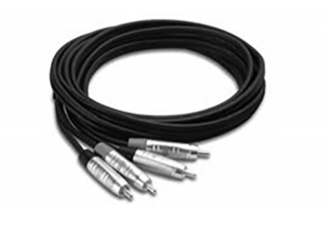 Hosa 10' Dual REAN RCA 24AWG Pro Stereo Interconnect Cable