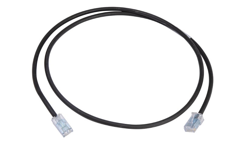 CommScope Ruckus 1' CAT6A 28AWG Twisted Pair Patch Cord - Dark Gray