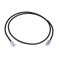 CommScope Ruckus 1' CAT6A 28AWG Twisted Pair Patch Cord - Dark Gray