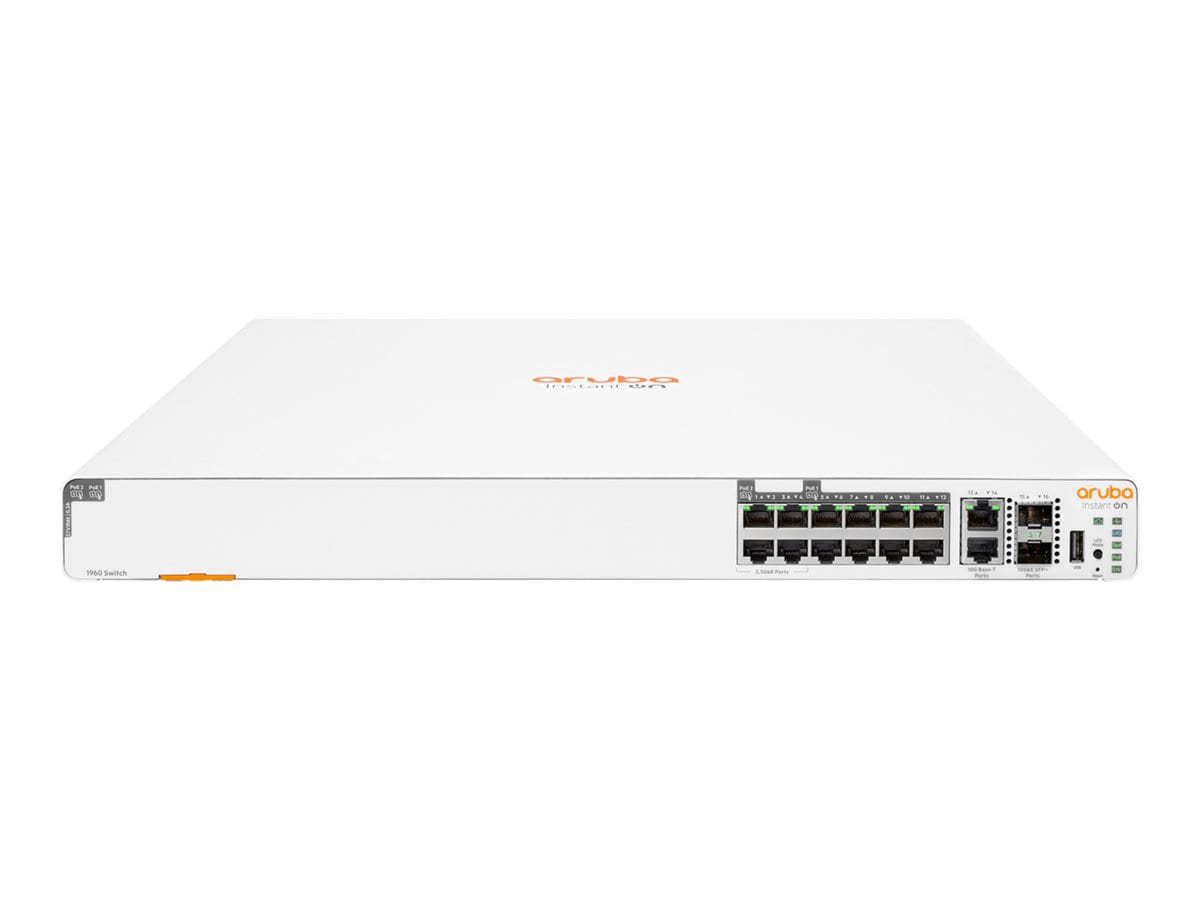 HPE Networking Instant On 1960 - switch - 16 ports - managed - rack-mountab