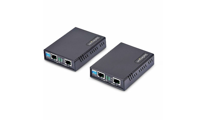 StarTech.com VDSL2 Ethernet Extender Kit, Up to 0.6mi (1km),Long Range Repeater over RJ11/CAT5e, Replace for 110VDSLEXT