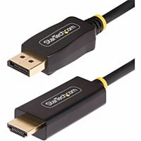 StarTech.com 3.3ft (1m) DisplayPort to HDMI Adapter Cable, 4K 60Hz with HDR