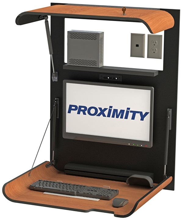 Proximity 4" SlimCab Laminate for Workstation