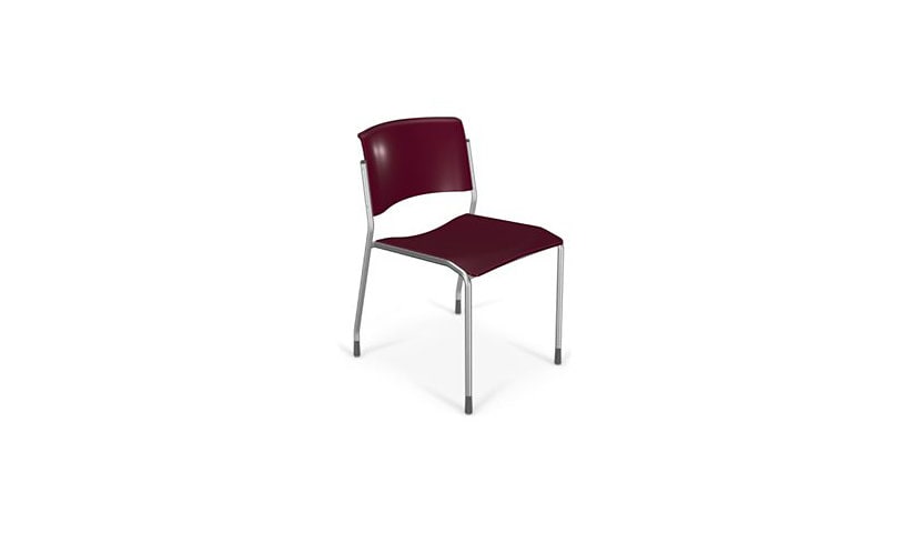 MooreCo Akt - chair - injection molded polypropylene - currant