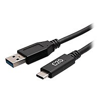 C2G 1ft USB-C to USB-A SuperSpeed USB 5Gbps Cable M/M - Câble USB de type-C - USB type A pour 24 pin USB-C - 30 cm