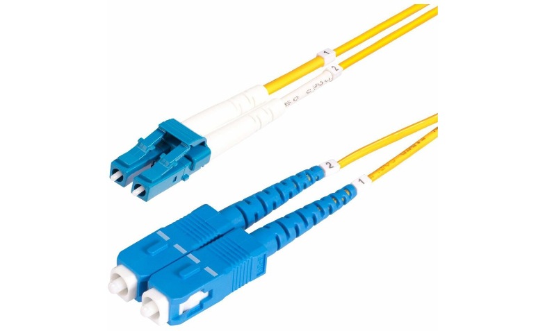 StarTech.com 5m (16.4ft) LC to SC (UPC) OS2 Single Mode