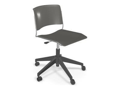 MooreCo Akt - chair - injection molded polypropylene - morning fog