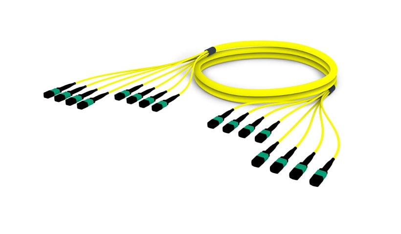 CommScope SYSTIMAX 30' MPO-12-Male/Male 96-Fiber Trunk Cable Assembly - Yellow