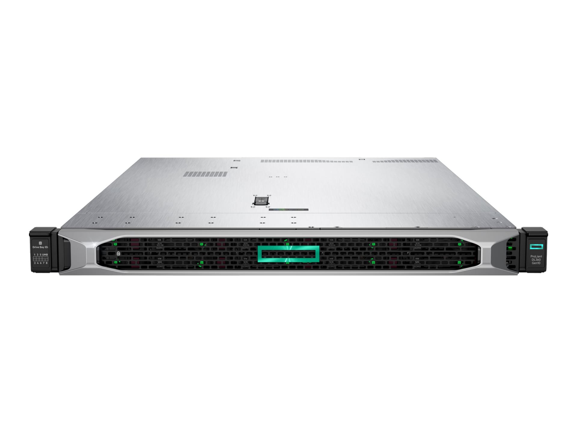 HPE ProLiant DL360 Gen10 Plus All-NVMe Server for Software Defined Storage - rack-mountable - no CPU - 0 GB - no HDD