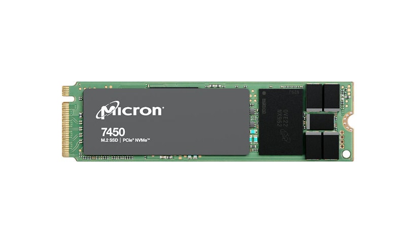 Micron 7450 MAX - SSD - Enterprise, Mixed Use - 400 GB - PCIe 4.0 x4 (NVMe) - TAA Compliant