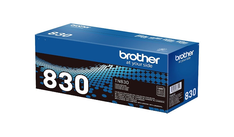 Brother TN830 - noir - original - cartouche de toner