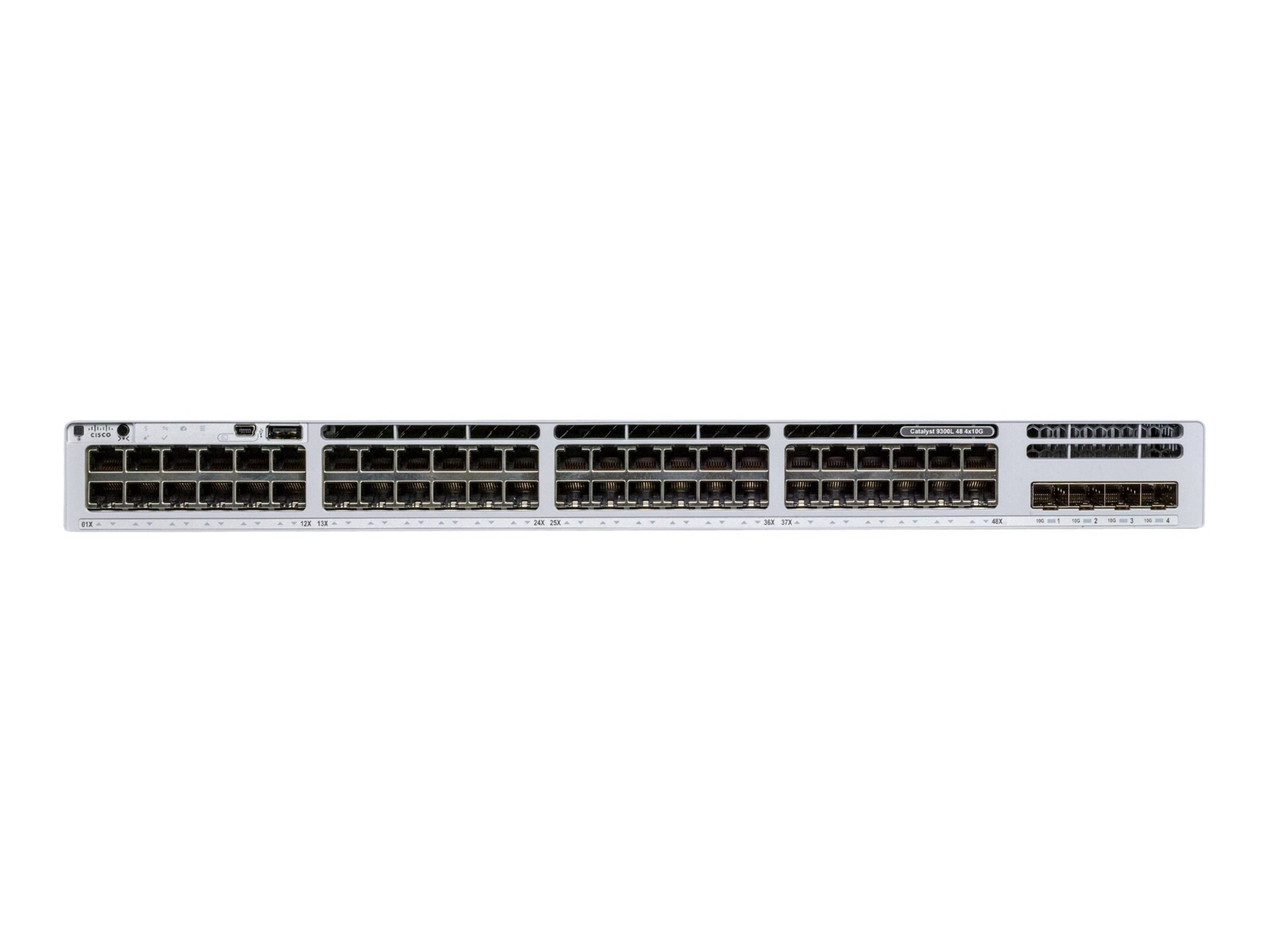 Cisco Meraki Catalyst 9300L-48PF-4X - switch - 48 ports - managed - rack-mo