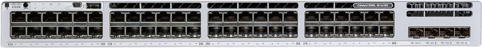 Cisco Meraki Catalyst 9300L-48UXG-4X - switch - 48 ports - managed - rack-m