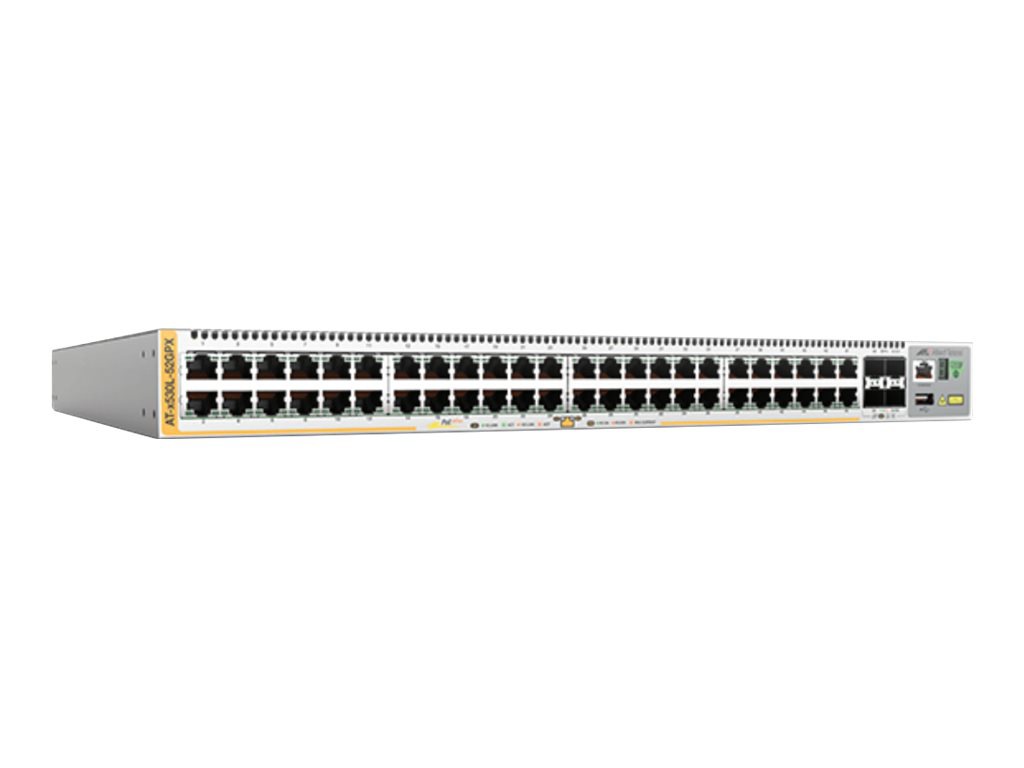 Allied Telesis AT x530L-52GPX - switch - 48 ports - managed - rack-mountable