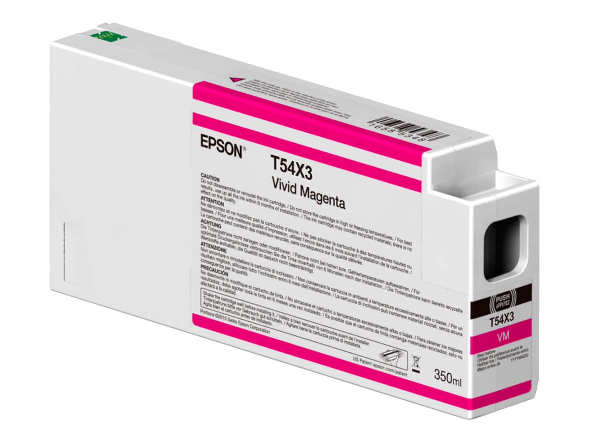 Epson T54X3 - Magenta vif - original - cartouche d'encre