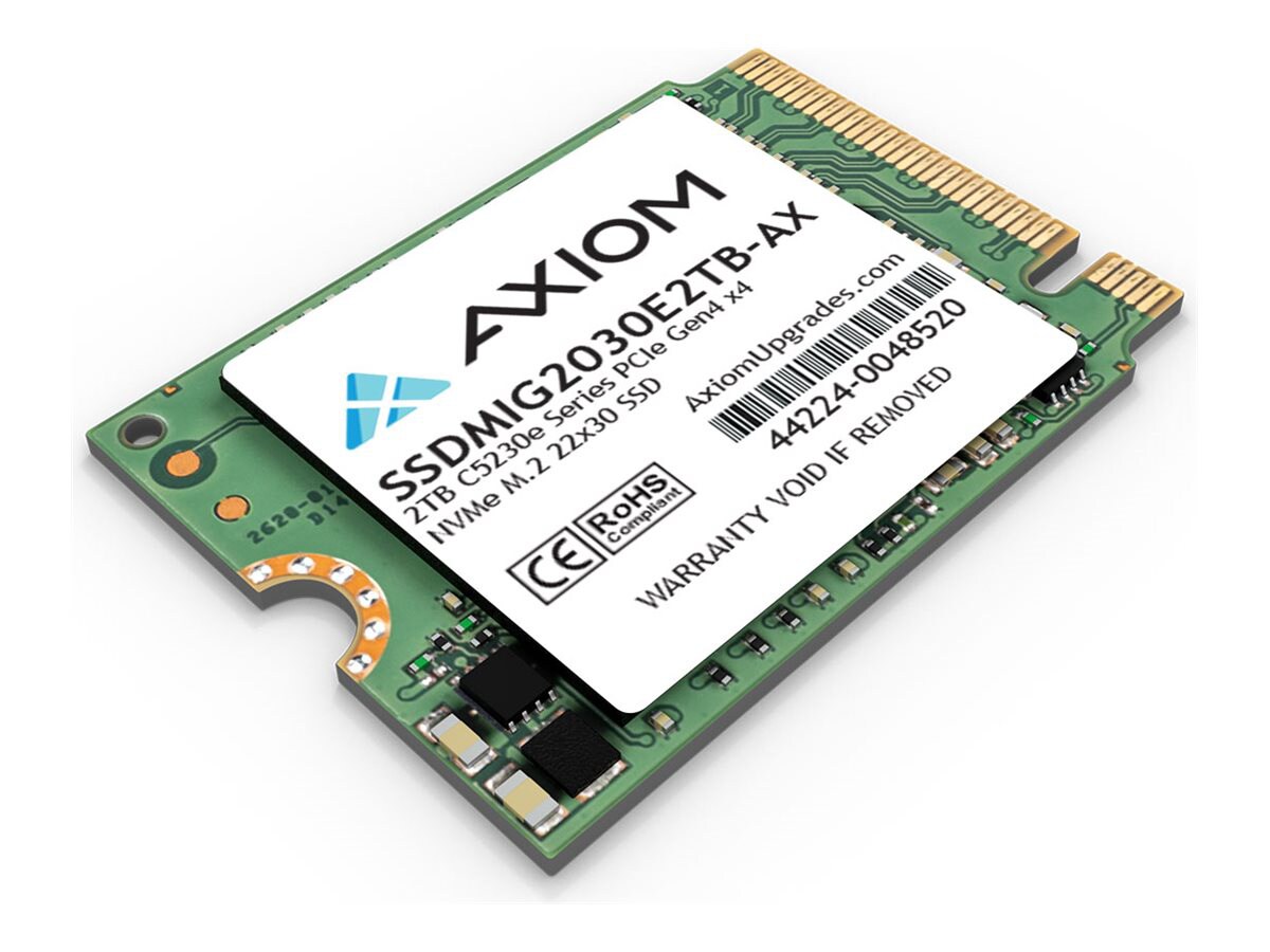 Axiom C5230e Series - SSD - 2 To - PCIe 4.0 x4 (NVMe) - Conformité TAA