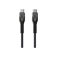 UAG Rugged Charging Cable USB-C to USB-C 5ft- Black/Gray - USB-C cable - 24