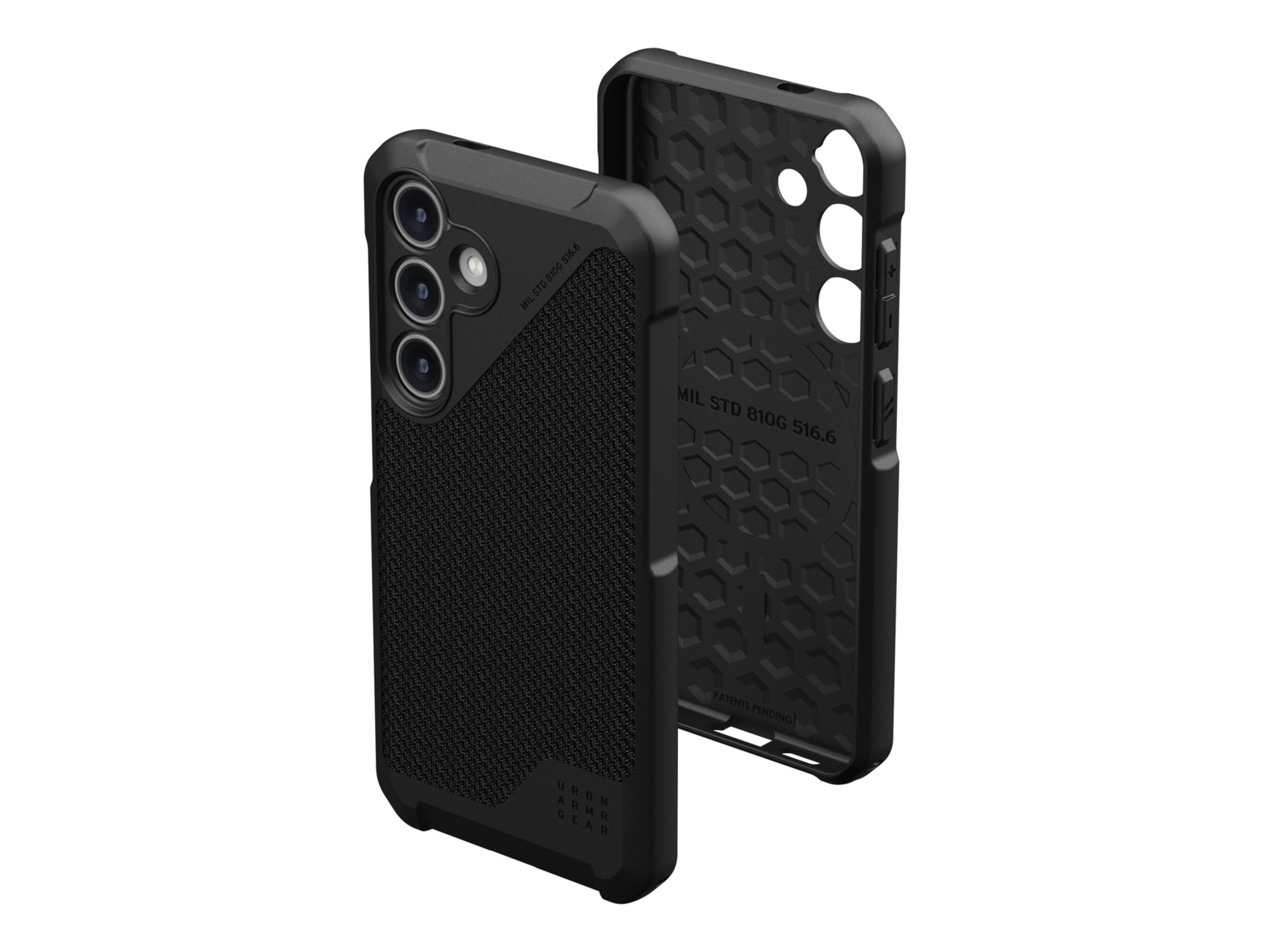 UAG Rugged Case for Samsung Galaxy S24 -Mtpls LT with Magnet - Kevlar Black