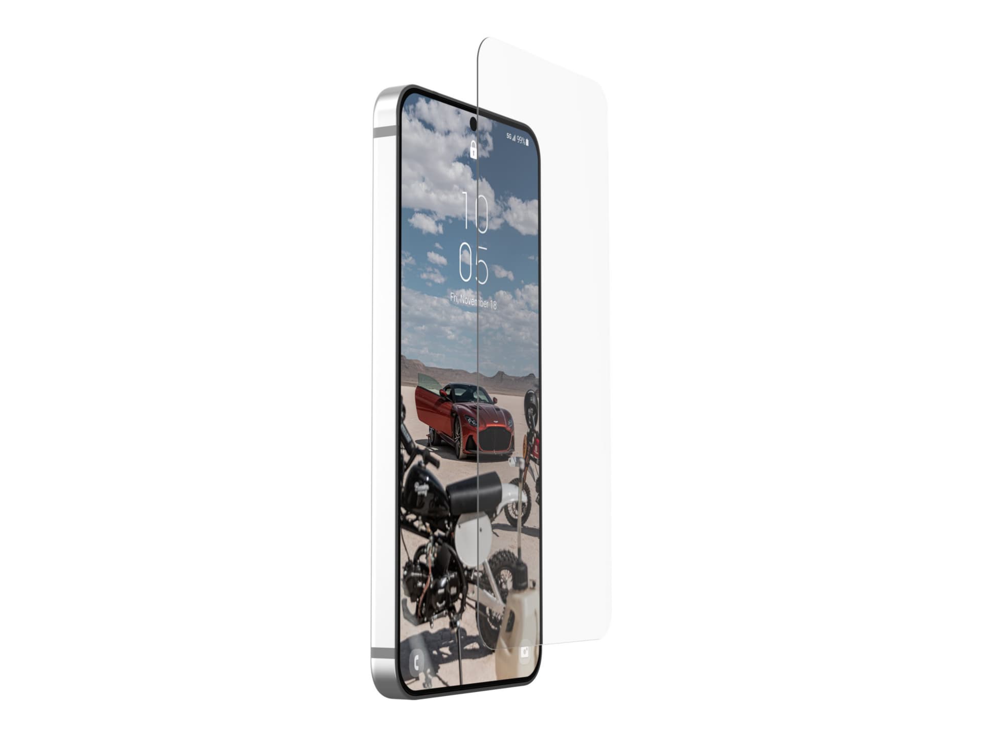 UAG Glass Screen Shield for Samsung Galaxy S24 - Clear