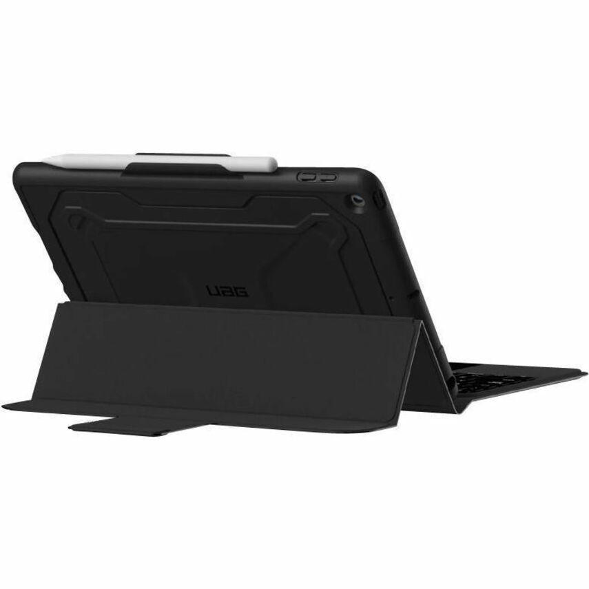 Thumbnail 5 of 8 for UAG Rugged Integrated Bluetooth Keyboard Case with Trackpad for iPad 10.2in (7th/8th/9th gen) - Black