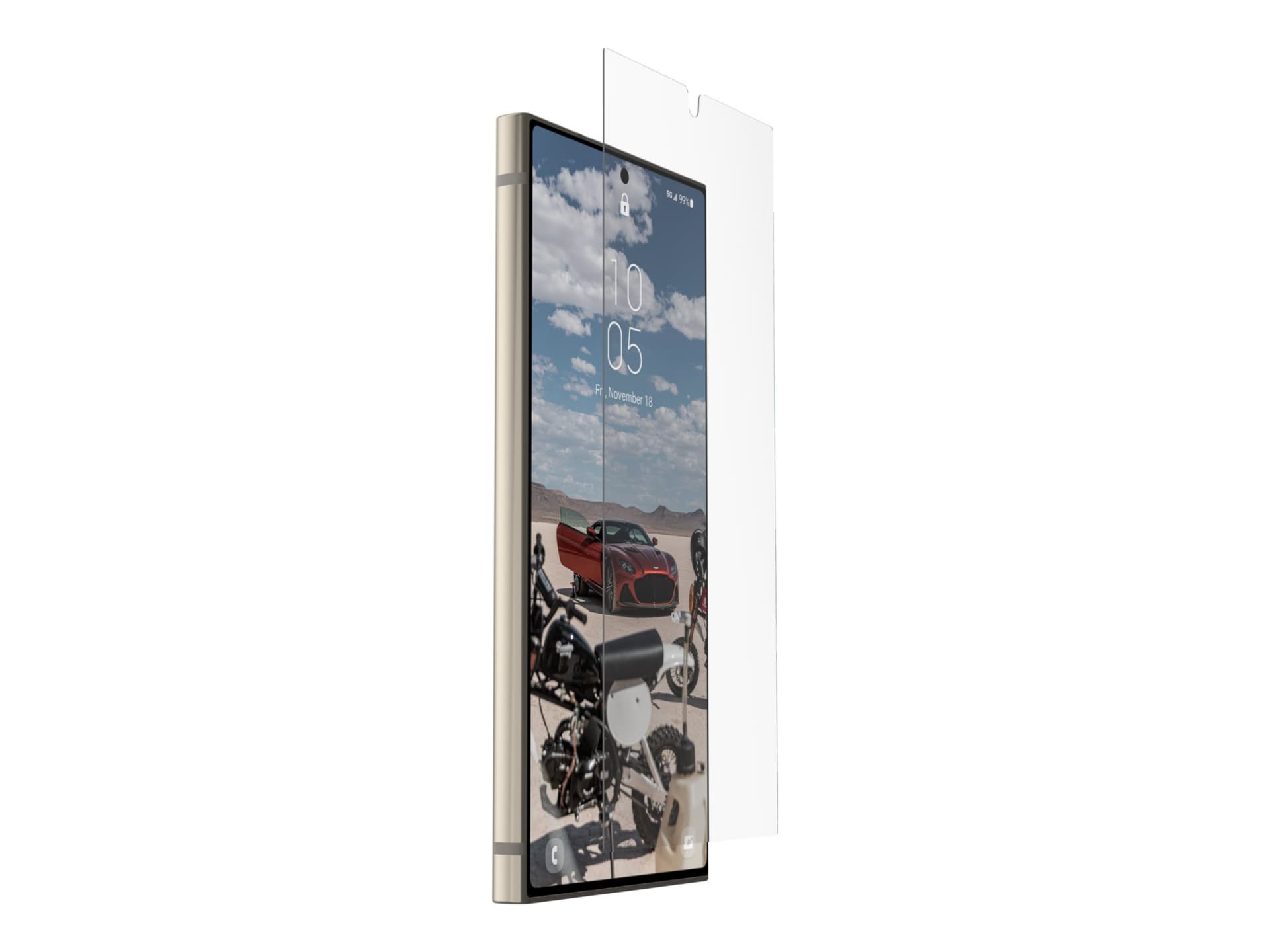 UAG Glass Screen Shield for Samsung Galaxy S24 Ultra - Clear