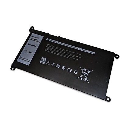 Total Micro Battery, Dell Chromebook 3100, 3400 - 3-Cell 42WHr