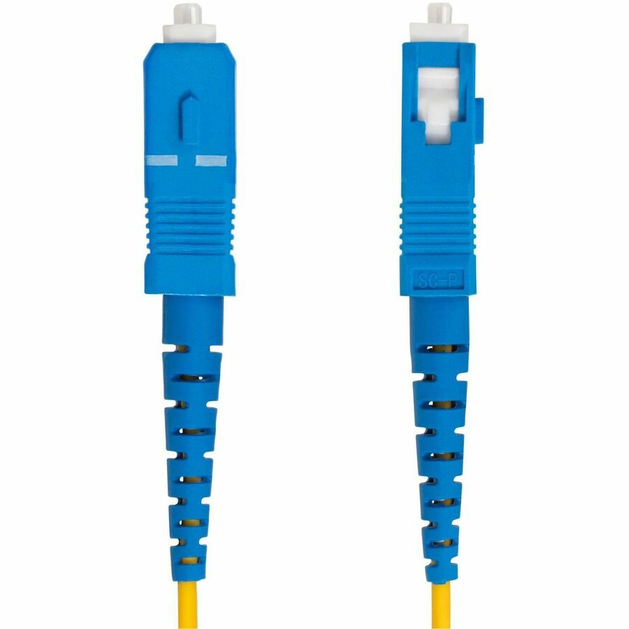 Thumbnail 4 of 8 for StarTech.com 1m (3.3ft) LC to SC (UPC) OS2 Single Mode Simplex Fiber Optic Cable, 9/125, 40G/100G, LSZH Jumper Cord