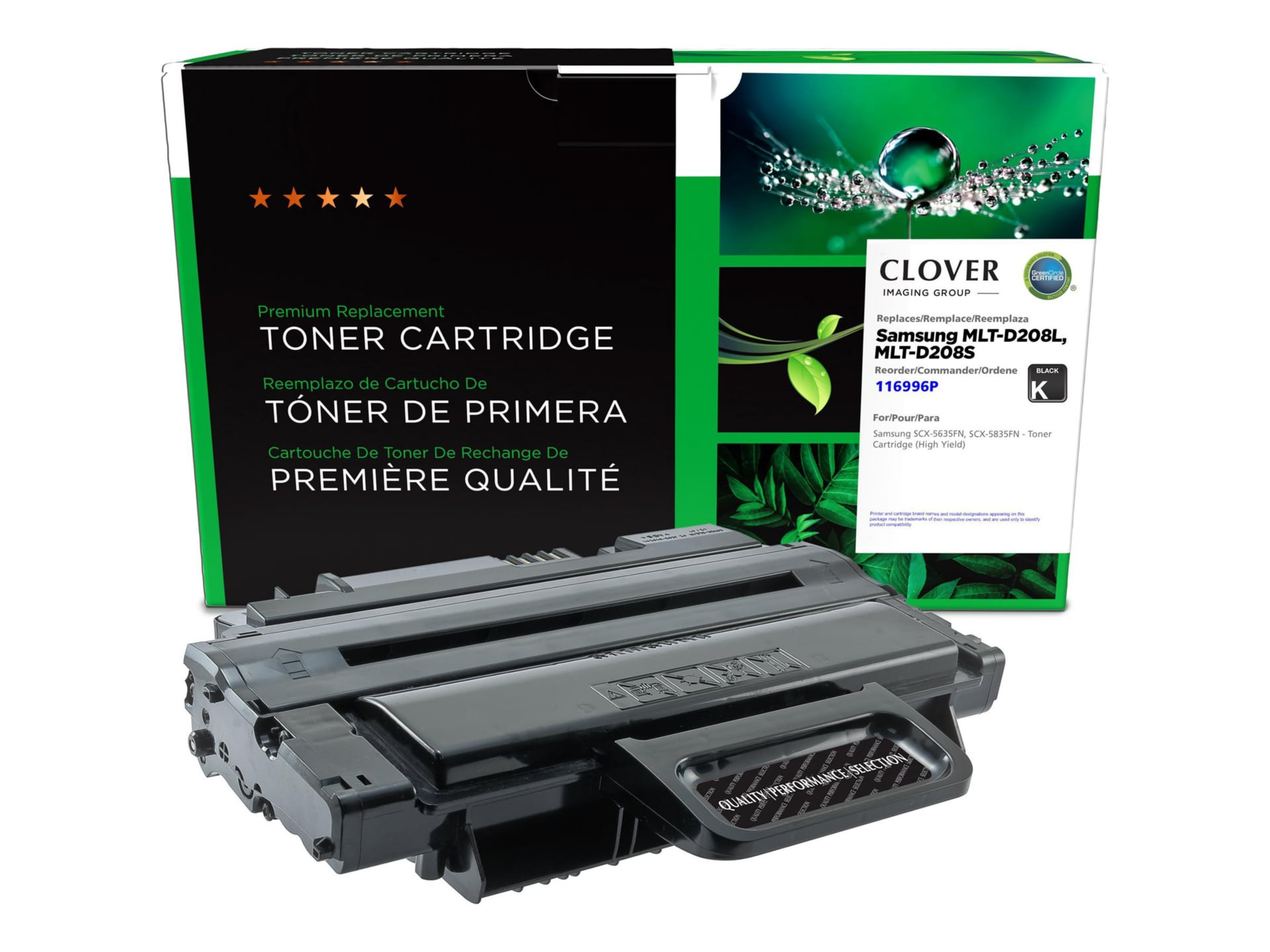 CIG Premium Replacement - black - compatible - toner cartridge (alternative for: Samsung MLT-D208L, Samsung MLT-D208S)