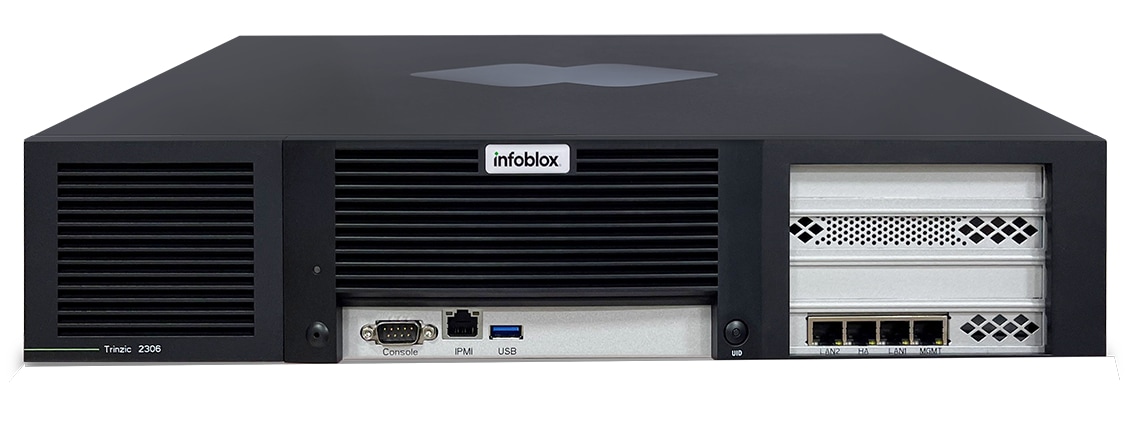 Infoblox Trinzic X6 Series TE-2306 4xRJ-45 Gigabit Ethernet Hardware Appliance