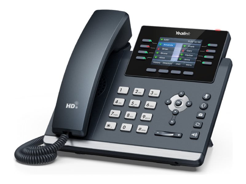 Yealink SIP-T44U - VoIP phone with caller ID - 5-way call capability