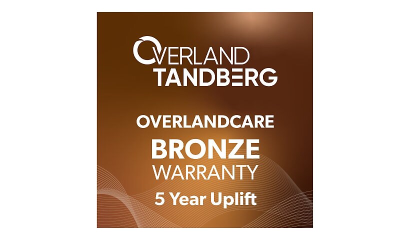 OverlandCare Bronze - extended service agreement (uplift) - 5 years - shipment