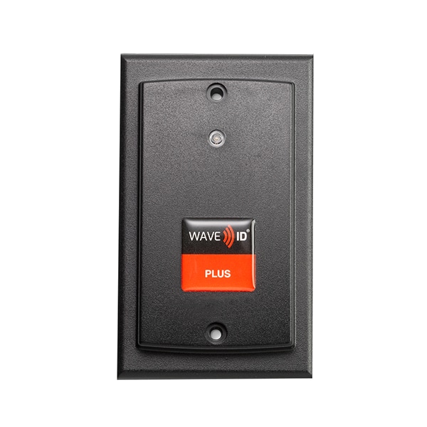 RF IDeas WAVE ID Plus SDK Card Reader with iCLASS ID Surface Mount USB Reader - Black