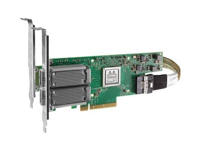 NVIDIA ConnectX-5 VPI - network adapter - 2 x PCIe 3.0 x8 - 100Gb Ethernet / 100Gb Infiniband QSFP28 x 2