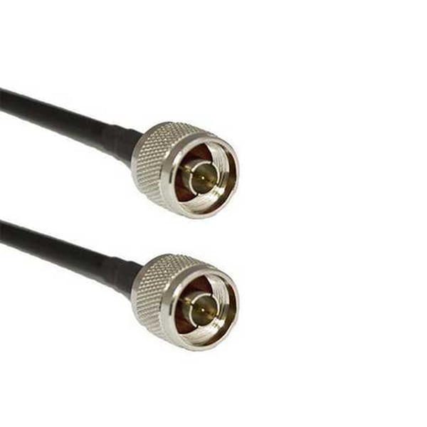 AccelTex 195 Series 1' N-Style Plug to N-Style Plug Cable Assembly
