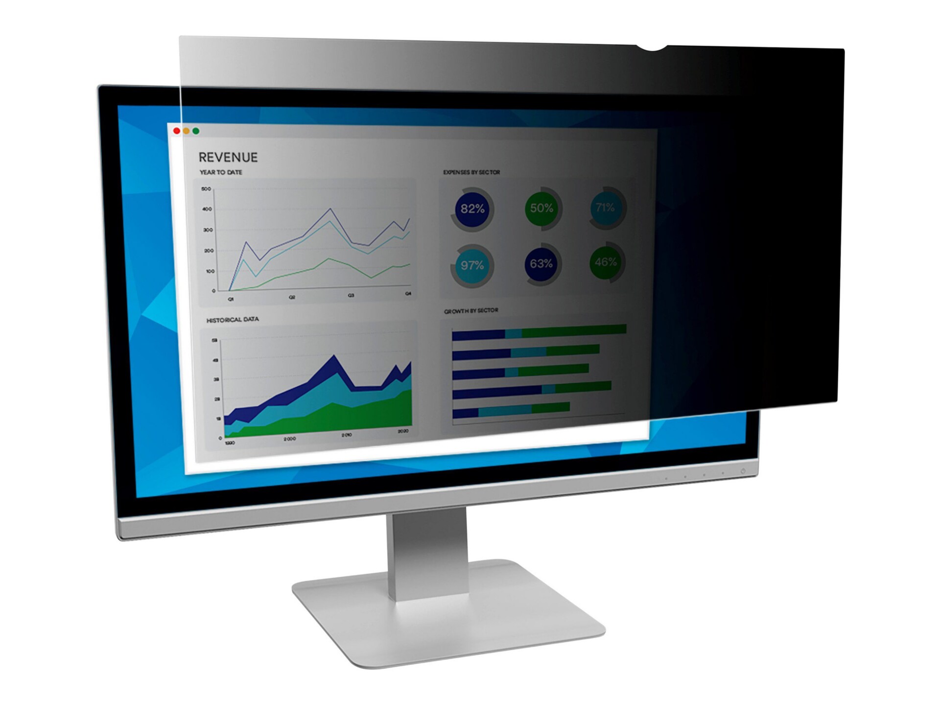 3M Privacy Filter for 19.5" Monitors 16:10 - display privacy filter - 19.5"
