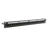 Hubbell Premise Wiring NEXTSPEED 24 Port Category 6A Jack Panel with Cobra-