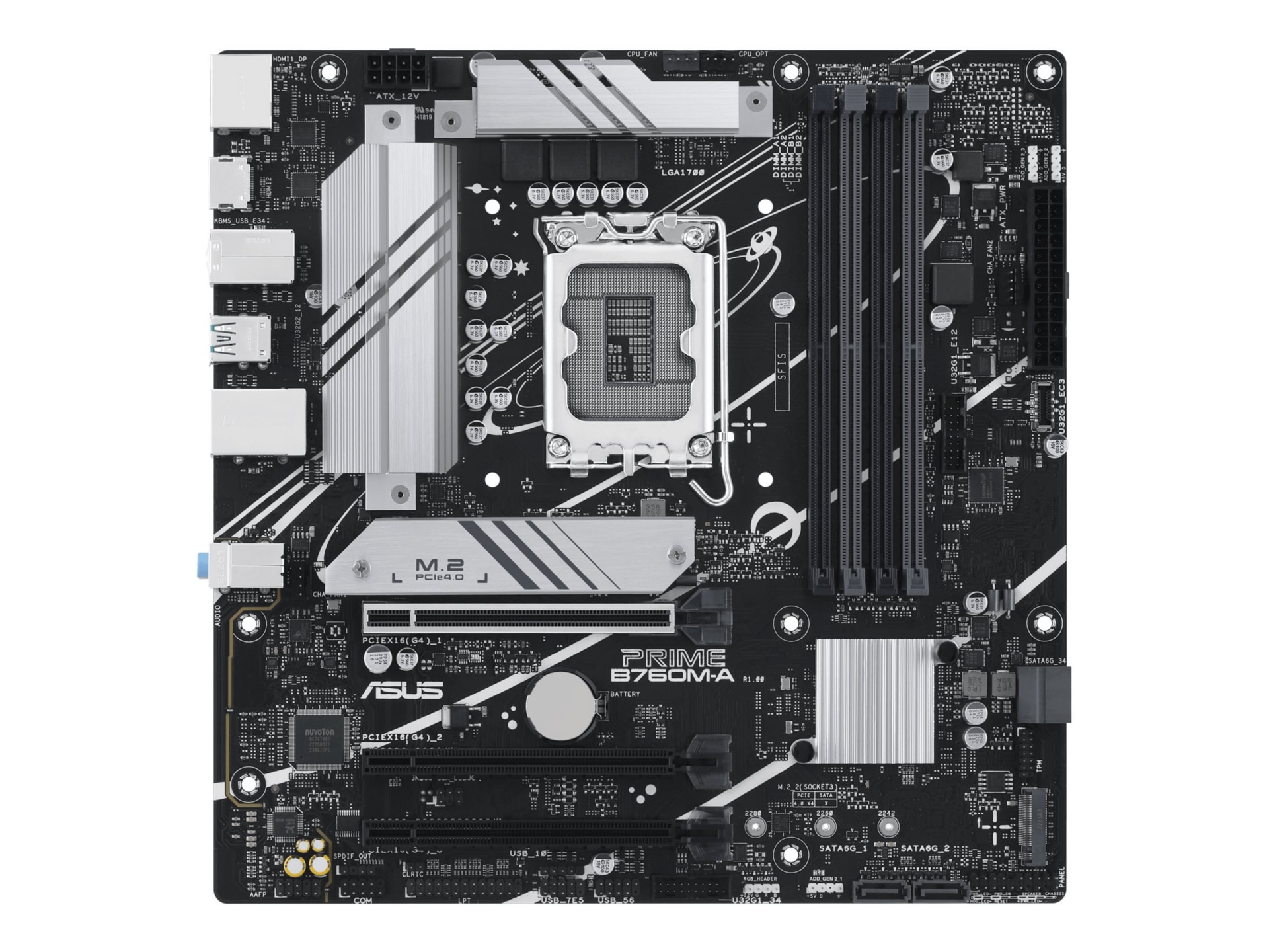 ASUS PRIME B760M-A - motherboard - micro ATX - LGA1700 Socket - B760