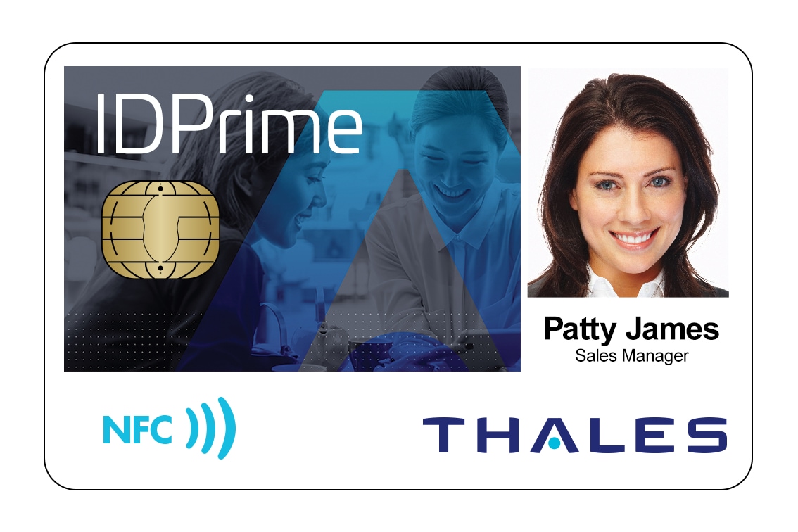 SafeNet Thales IDPrime 3930 FIDO Dual-interface Smart Card