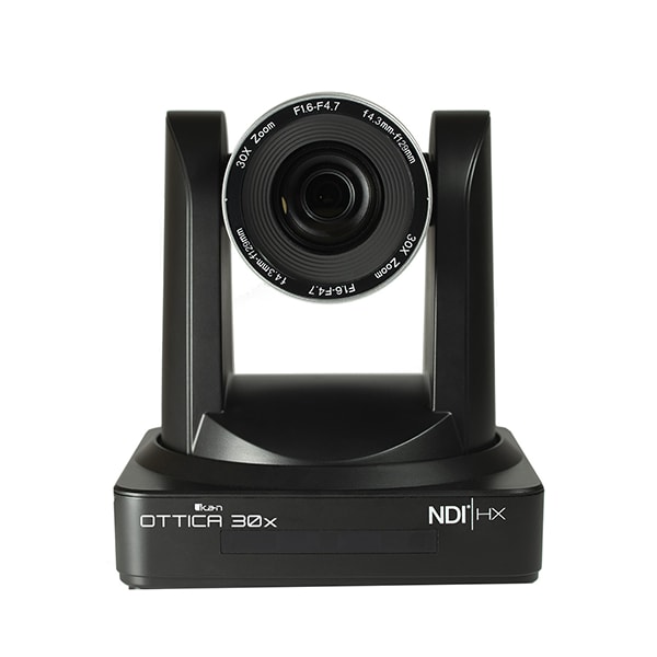 Ikan OTTICA NDI HX 30x Optical Zoom PoE PTZ Video Camera - Black