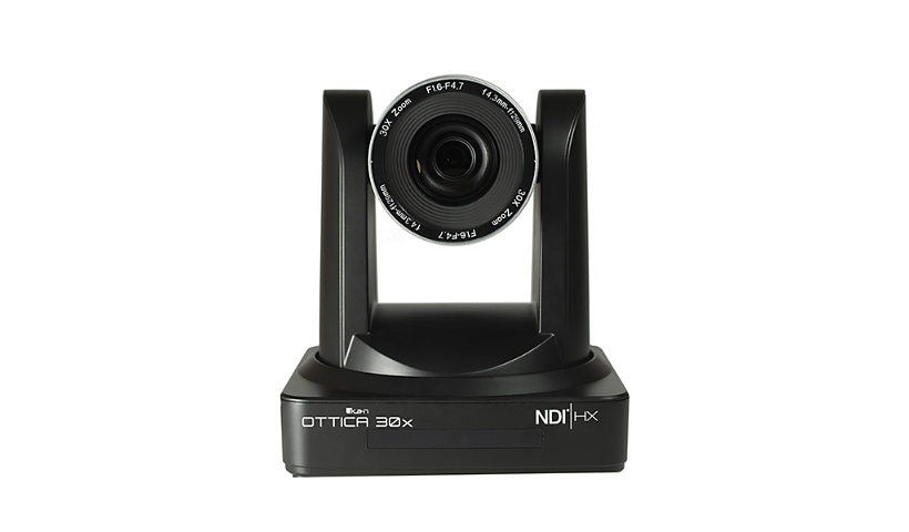 Ikan OTTICA NDI HX 30x Optical Zoom PoE PTZ Video Camera - Black