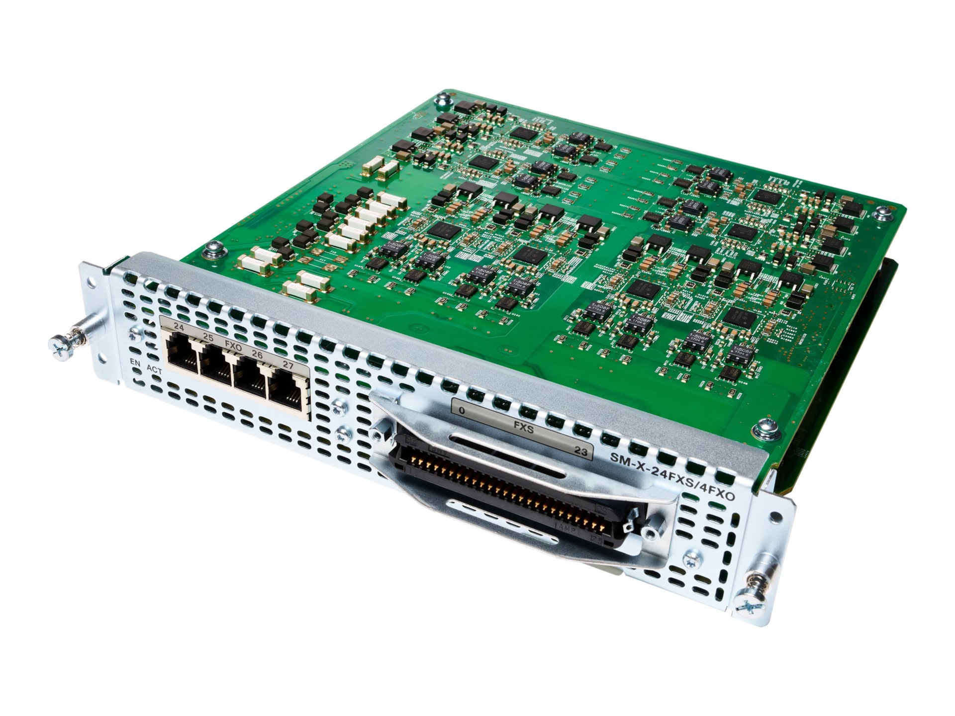 Cisco High-Density Analog Voice Service Module SM-X-24FXS/4FXO - expansion