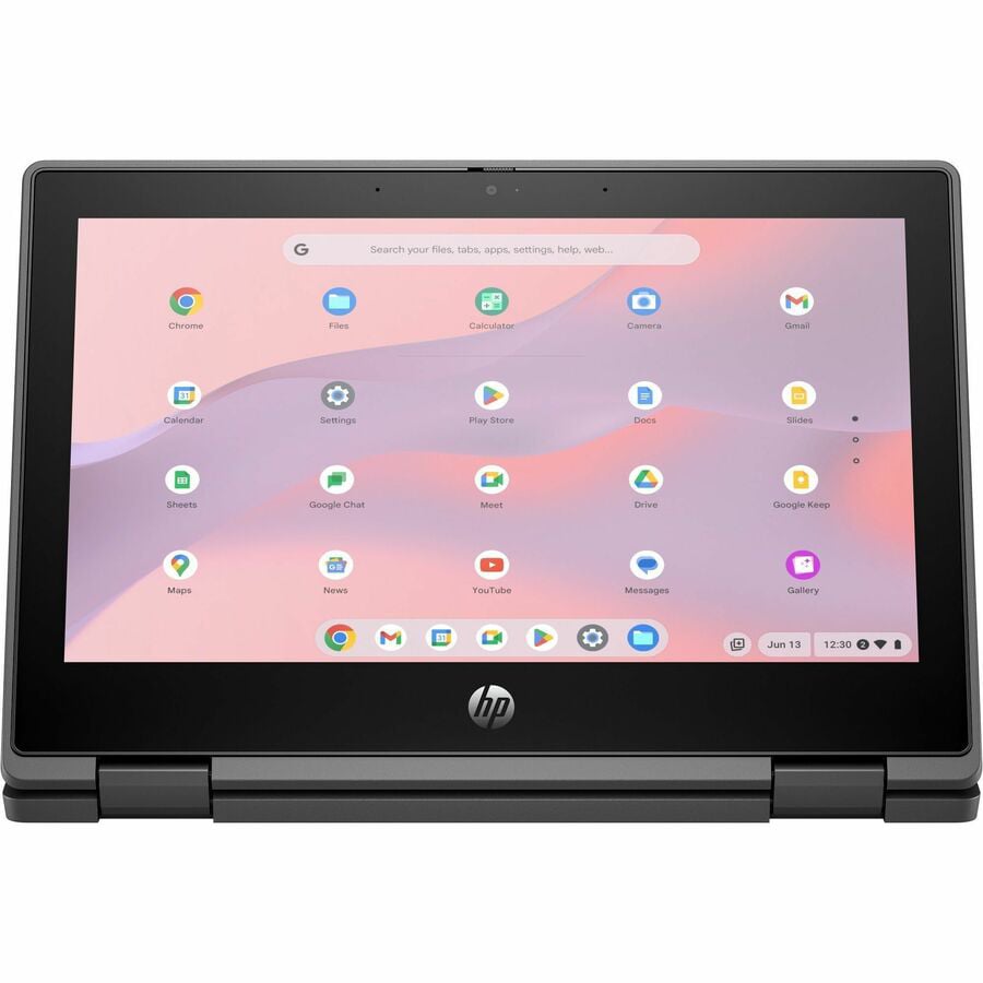 HP Pro x360 Fortis 11 G5 11.6" Touchscreen Rugged Convertible 2 in 1 Chromebook - HD - Intel N-Series N100 - 8 GB - 64