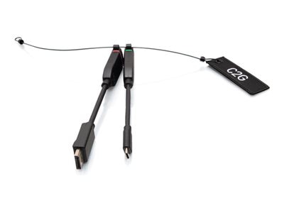 C2G Universal 4K HDMI Adapter Ring with Color Coded DisplayPort and USB C